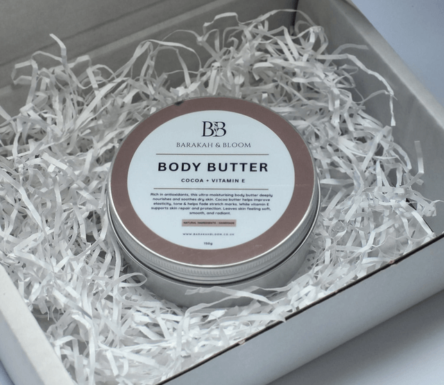 Organic Cocoa Butter, Bees Wax & Vitamin E 